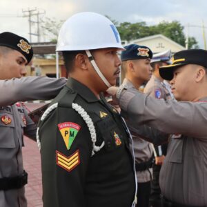 Polres Sumbawa Melaksanakan Apel Gelar Pasukan Operasi Patuh Rinjani 2025, Wujudkan Indonesia Emas dengan Tertib Berlalu Lintas