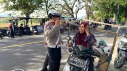 Kamseltibcar Lantas Diperkuat, Polres Lombok Barat Gelar Operasi di Kecamatan Gerung