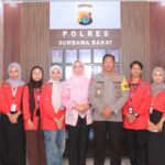 Usai Magang, Mahasiswa UTS Berpamitan; Dosen Pembimbing Sampaikan Apresiasi dan Ucapan Terima Kasih kepada Polres Sumbawa Barat