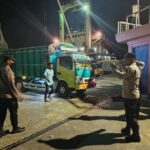 Personel Polsek Kawasan Pelabuhan Laut Bima Laksanakan Patroli Rutin, Sasar Buruh dan ABK di Area Pelabuhan