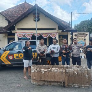 Gerebek Judi Sabung Ayam, Polsek Rastim Sita 4 Ekor Ayam Aduan dan Gelanggang