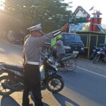 Polsek Tanjung Laksanakan Giat Rawan Pagi dan Berikan Imbauan Cuaca Extreem