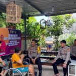Bag SDM dan Sie Dokkes Polres Lombok Utara Laksanakan Kegiatan Home Visit kepada Personel yang Sakit