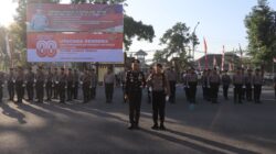 Polres Loteng Gelar Upacara Peringatan HUT RI Ke-80.
