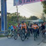 *Kapolres Lombok Utara Ikut Fun Bike Peringati HUT RI ke-80