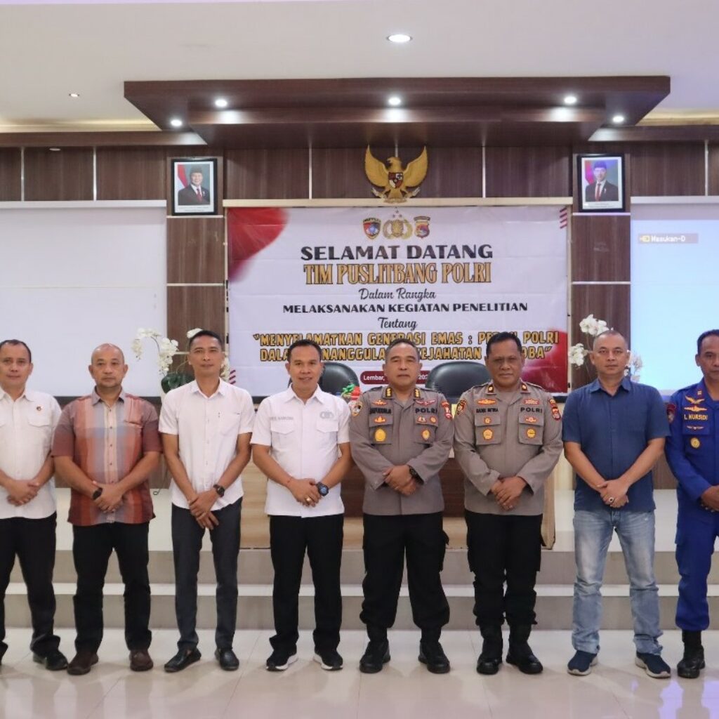 Puslitbang Polri Perkuat Strategi Pemberantasan Narkoba di Lombok Barat
