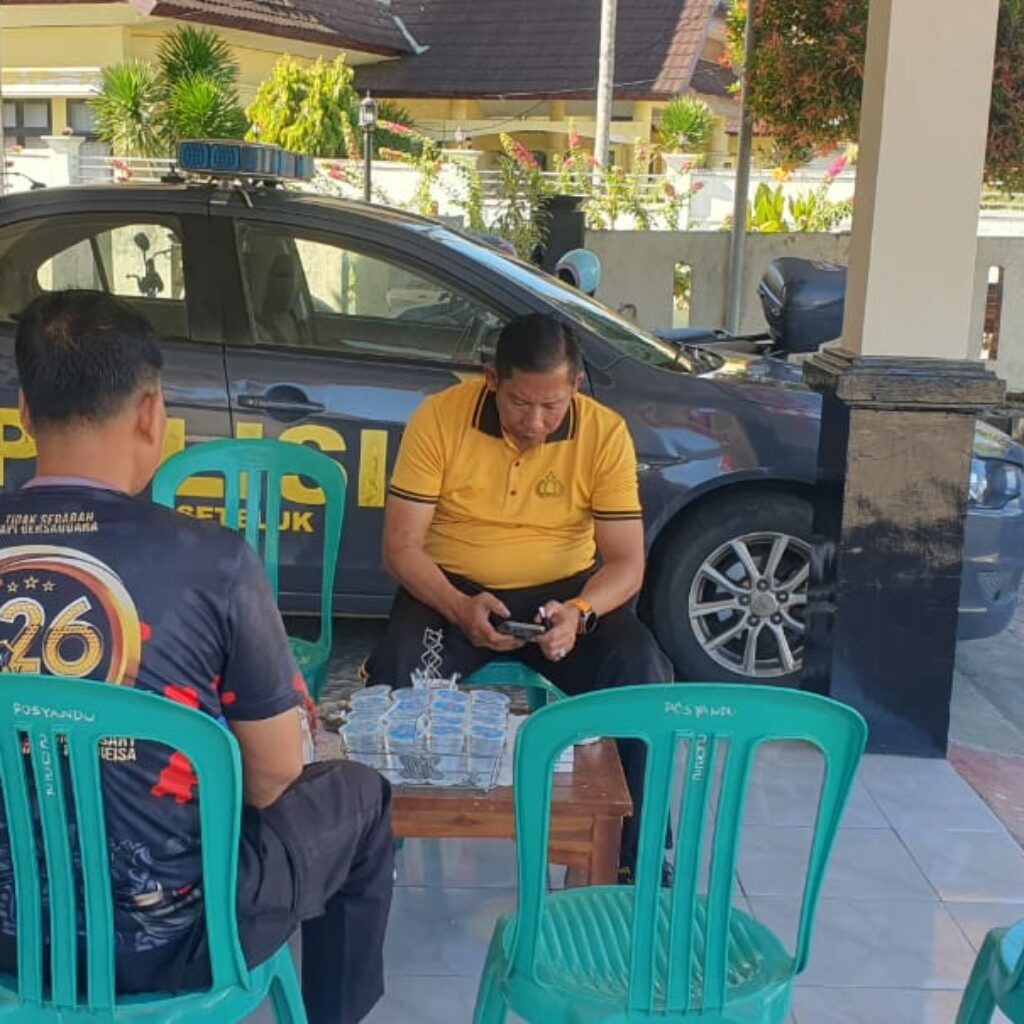 Kunjungan Kapolres Disambut Hangat, Polsek Seteluk Siap Tingkatkan Kinerja dan Pelayanan