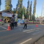 Cegah Gangguan Kamtibmas, Polsek Maluk Laksanakan Patroli Rawan Pagi di Sekitar SMPN 1 Maluk