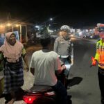 Satlantas Polres Lombok Utara Gelar Patroli Blue Light dan Atur Lalu Lintas