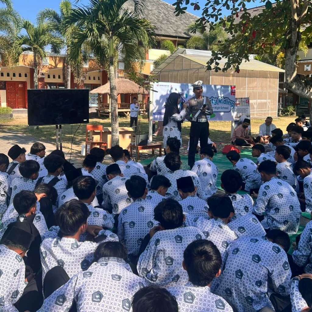 Kolaborasi Satlantas dan Astra Motor Tingkatkan Kesadaran Lalu Lintas Pelajar