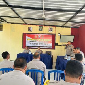 Supervisi Dit Binmas Polda NTB 2025 di Polres Bima Kota: Perkuat Peran Bhabinkamtibmas Jaga Kamtibmas