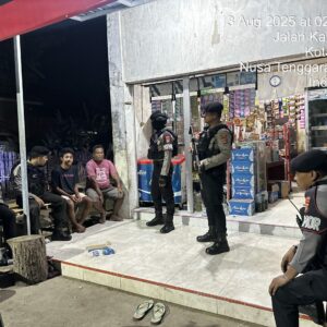 Sat Samapta Polres Bima Kota Gelar Patroli Malam Antisipasi Aksi 3C