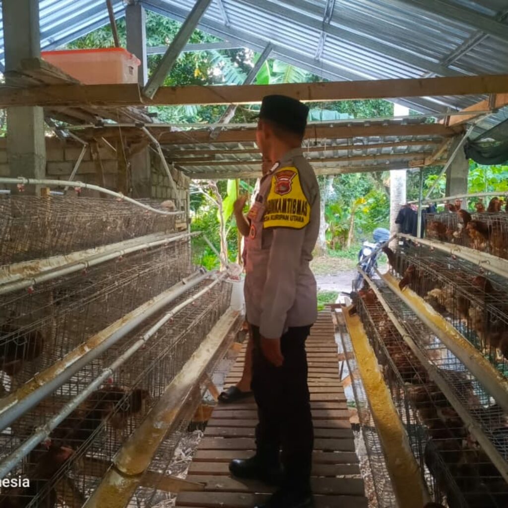 Polres Lombok Barat Perkuat Sinergi dengan Warga Kuripan Utara dalam Program Ketahanan Pangan