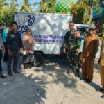 bhabinkamtibmas kelurahan kandai dua laksanakan pendampingan penyaluran makanan bergizi gratis di kecamatan woja
