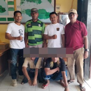 Polsek Langgudu Amankan Terduga Pelaku Penganiayaan di Desa Kalodu