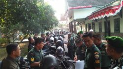 Kodim 1606 Mataram Gelar Pemeriksaan Kendaraan Prajurit TNI