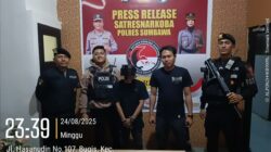 Patroli KRYD Samapta Polres Sumbawa Berhasil Amankan Pelaku dan 75 Butir Tramadol