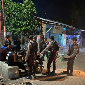 Sat Samapta Polres Bima Kota Laksanakan Patroli Rutin Antisipasi Tindak Pidana