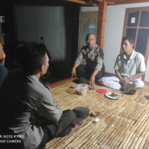 Polsek Gangga Gelar Patroli Dialogis Berikan Imbauan Kamtibmas kepada Warga