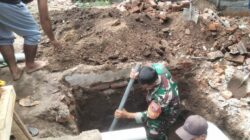Babinsa dan Warga Gotong Royong Wujudkan Lingkungan Bersih