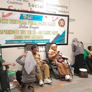 TNI dan Hotel Prime Park Sinergi Donor Darah, Lanjutkan Tradisi Kepedulian Sosial