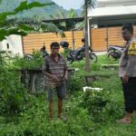 Bhabinkamtibmas Senggigi Dorong Warga Krandangan Kembangkan Ketahanan Pangan Lokal