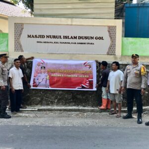 Sat Binmas Polres Lombok Utara Gelar Binluh Kamtibmas dalam Rangka Ops Bina Waspada Rinjani 2025