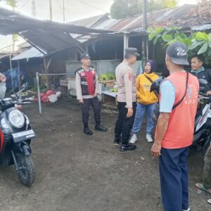 Polsek Tanjung Berikan Himbauan Kepada Komunitas Ojek Pasar Tanjung Agar Taat Tertib Berlalu Lintas