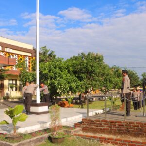 Polres Lombok Utara Gelar Upacara Peringatan Hari Kesadaran Nasional Tahun 2025