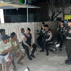 ‎ Sat Samapta Polres Bima Kota Gelar Patroli Dialogis Antisipasi Tindak Pidana