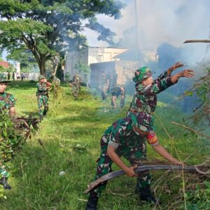 Gotong Royong TNI–Masyarakat Warnai Persiapan TMMD 126