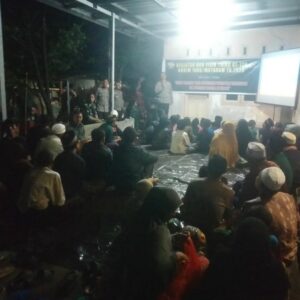 Satgas TMMD 126 Gelar Sosialisasi Wasbang dan Kamtibmas