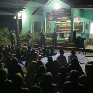Satgas TMMD Ke-126 Bangun Kesadaran Warga Hidup Sehat dan Siaga Bencana