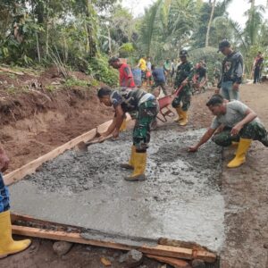 Rabat Jalan Sasaran TMMD ke-126 Kodim 1606/Mataram Mulai Dikerjakan