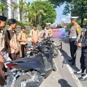 Polres Loteng Layangkan Ratusan Teguran Tertulis Selama Tiga Hari Ops Zebra Rinjani 2025 ‎