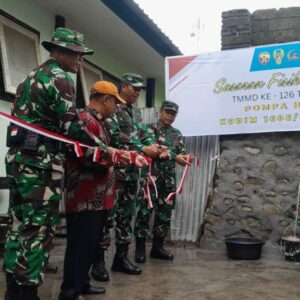 TMMD Kodim 1606/Mataram Wujudkan Akses Air dan Jalan Baru