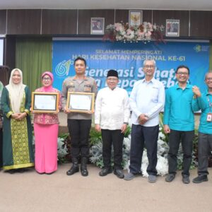Kapolres Lombok Utara Hadiri Peringatan Hari Kesehatan Nasional ke-61 Tahun 2025 di RSUD KLU