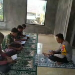 Terlibat Tawuran Sejumlah Pelajar SAM Negeri 1 Parado di Boyong Ke Mushola Mapolsek Parado