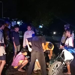 Antisipasi Aksi Balapan Liar, Polsek Woha Sisir Titik Rawan Hingga Dini Hari