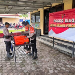 Brimob Polda NTB Gelar Siaga SAR, Pastikan Kesiapsiagaan Hadapi Potensi Bencana