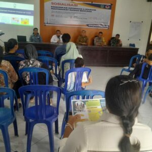 Warga Pemenang Timur Diperkuat Edukasi Siaga Bencana