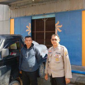 Polri Fasilitasi 1.750 Kg Jagung Petani Lembar Masuk Gudang Bulog