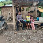 BHABINKAMTIBMAS NANGA TUMPU SALURKAN SARANA KONTAK UNTUK WARGA KURANG MAMPU, PERERAT HUBUNGAN DAN JAGA KAMTIBMAS