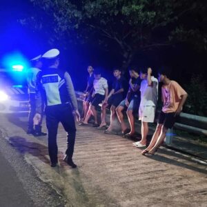 Gencar! Polres Lobar Sisir Bypass BIL 2, Targetkan Balap Liar dan Kejahatan Jalanan