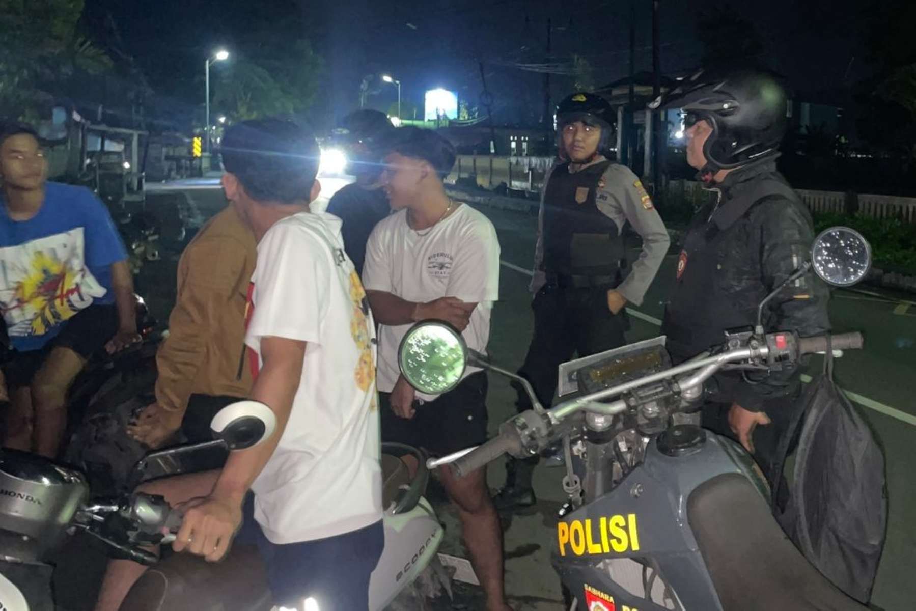 Lombok Barat Aman: Patroli Malam Polres Lobar Tekan 3C dan Balap Liar