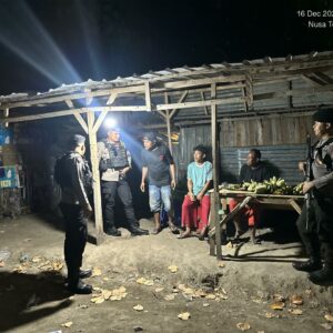 Sat Samapta Polres Bima Kota Gelar Patroli Dialogis, Sampaikan Himbauan Kamtibmas kepada Masyarakat