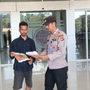 Antisipasi TPPO Polsek KP3 Bandara SMS Bima Rutin Menggelar Sosialisasi Pencegahan