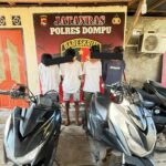 TIM JATANRAS POLRES DOMPU AMANKAN 4 TERDUGA PELAKU PENGEROYOKAN PELAJAR