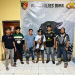 Gegara Nyaris Ditabrak Pria 22 Tahun ini Bacok Pemotor dan Kurang dari 1 Jam Berhasil Diborgol Satreskrim Polres Bima