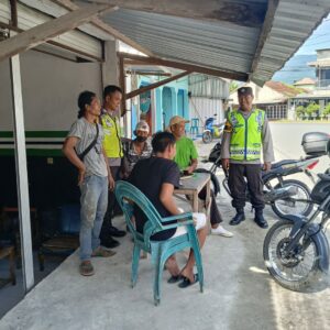 Wujudkan Situasi Kamtibmas Kondusif, Jajaran Polres Sumbawa Barat Perkuat Silaturahmi Dengan Masyarakat